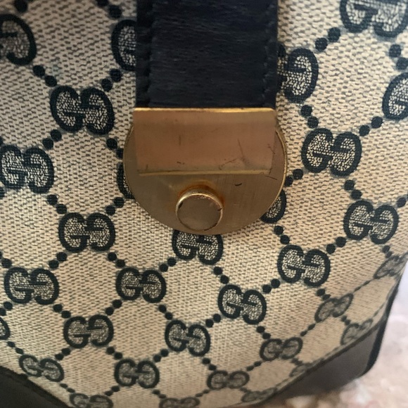❤️❤️SOLD❤️❤️Gucci vintage PVC Boston bag - Picture 9 of 15